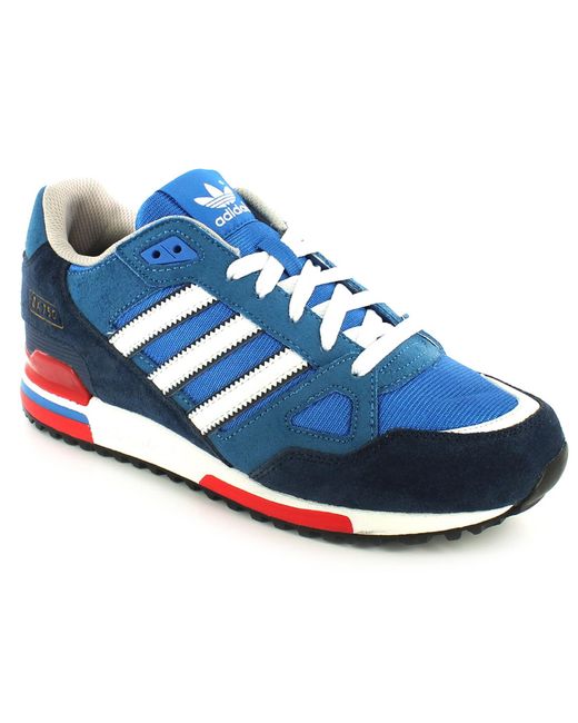 Adidas Originals Blue New /Gents/ Leather Lightweight Running Shoes for men