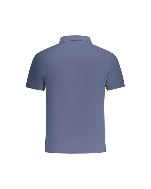 North Sails Blue Classic Fit Polo Shirt Short Sleeves for men