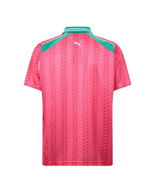 PUMA Pink Jersey T Shirt for men