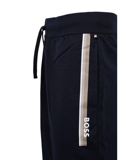 Boss Blue Authentic Shorts Dark Cotton for men