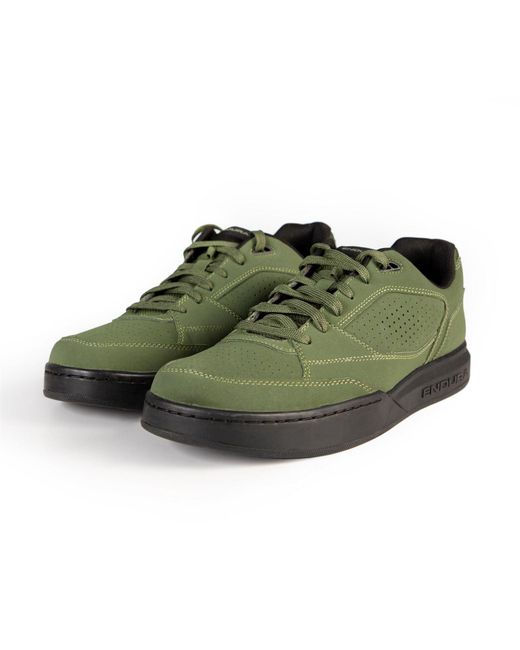 Endura Green Hummvee Flat Shoes for men