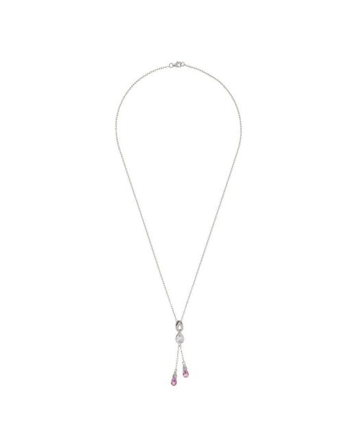 Orphelia Metallic 925 Sterling Necklace