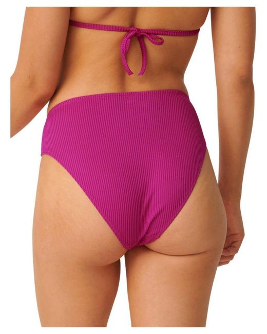 Sloggi Purple Shore Dottyback High Leg Bikini Brief