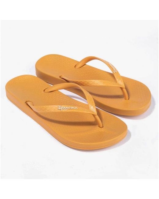 Ipanema Orange Anatomic Colors Ladies Vegan Flip-Flops Tan