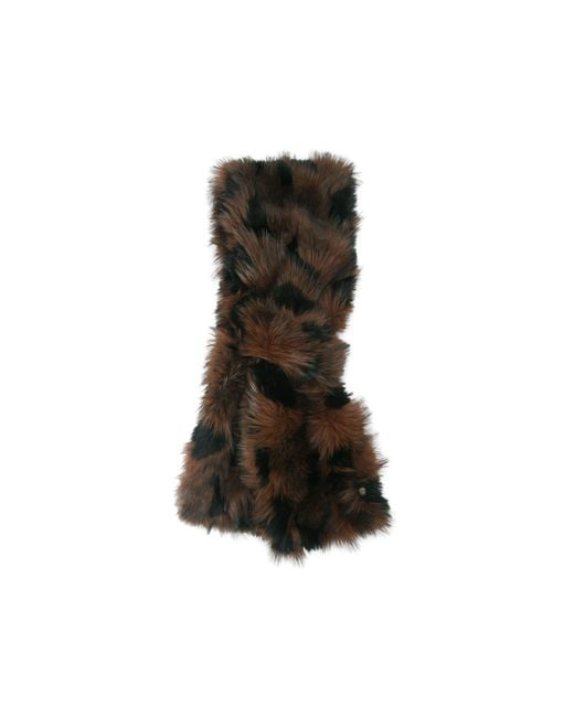 Kurt Geiger Black Poppy Scarf