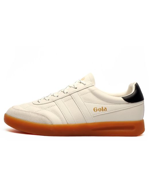 Gola Black Classics Stadia Leather Trainers for men