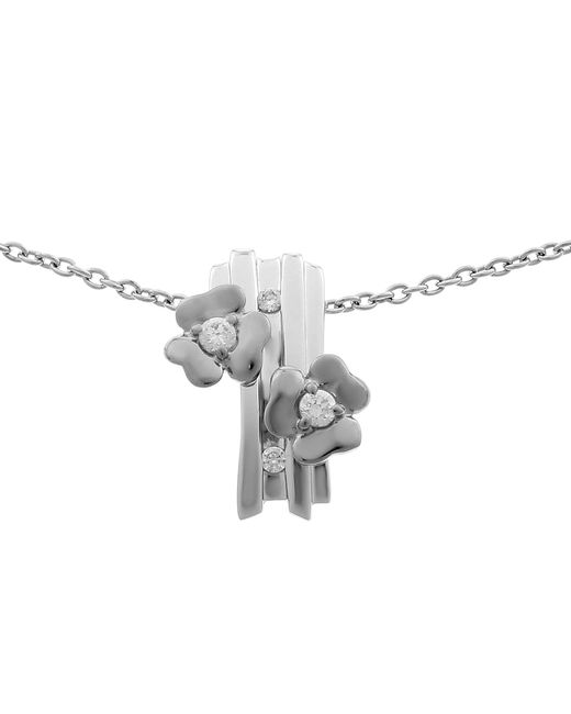 Orphelia Metallic 925 Sterling Chain With Pendant