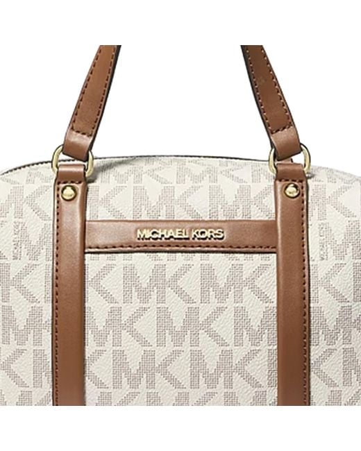 Michael Kors Gray Beck Satchel Bag With Removable Shoulder Strap 38H3Gkns1B
