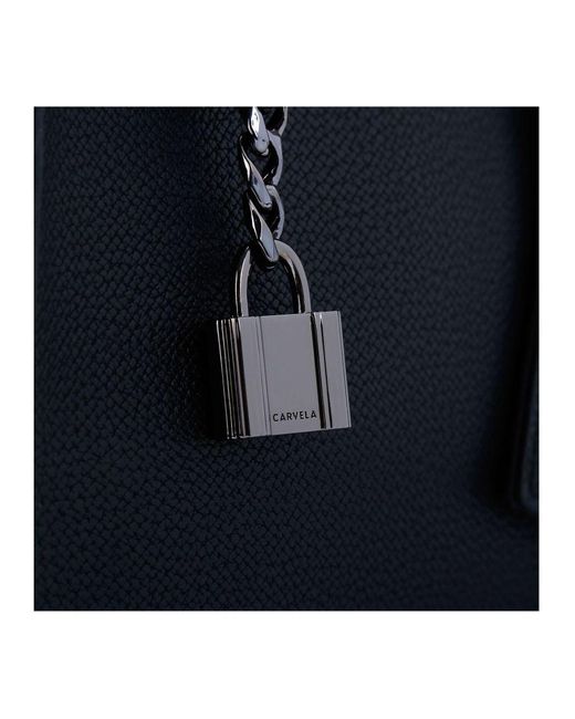 Carvela Kurt Geiger Blue Mini Latte Bag