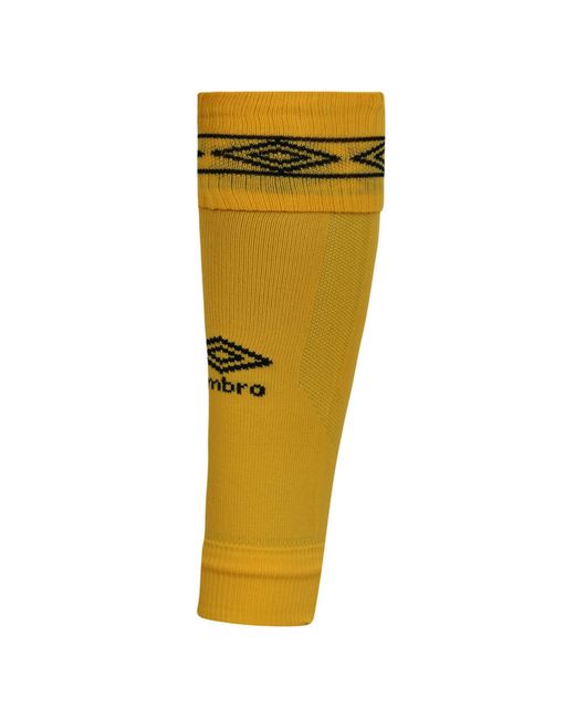 Umbro Yellow Diamond Leg Sleeves for men