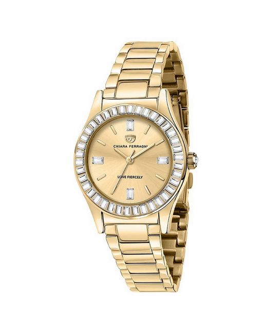 Chiara Ferragni Metallic Ladies Watch Quartz Stainless Steel