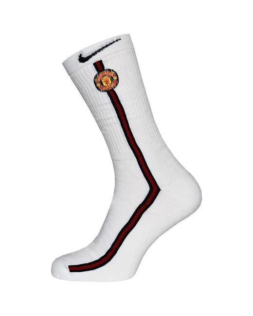 Nike Black Manchester United Socks for men