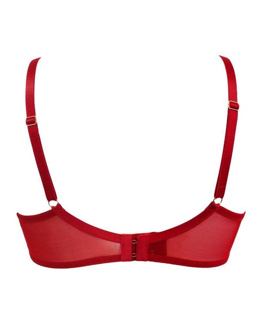 Pour Moi Red Statement Padded Bra