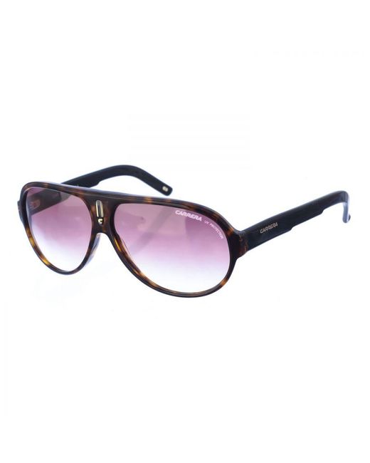 Carrera Purple 9908 Aviator-Shaped Acetate Sunglasses for men