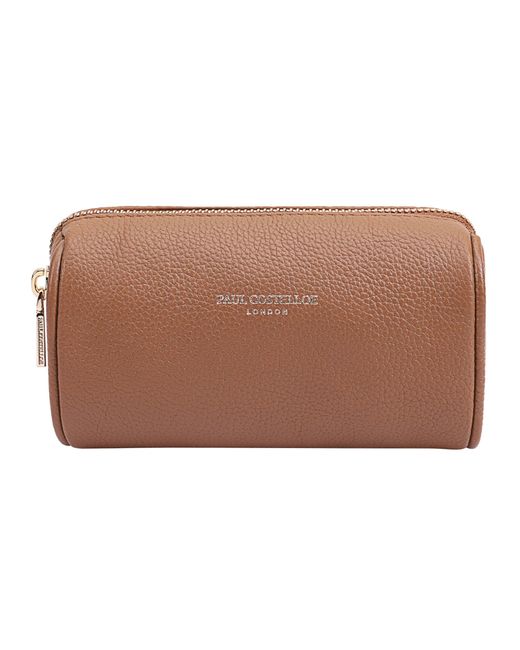Paul Costelloe Brown Pelmo Pouch Bag
