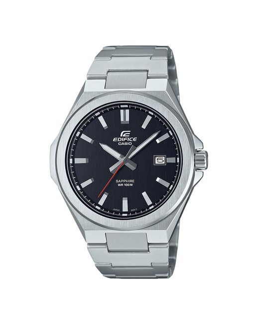 G-Shock Gray Edifice Watch Efb-108D-1Avuef Stainless Steel (Archived) for men