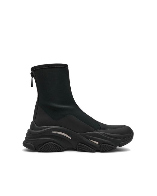 Steve Madden Black Vrooms Trainer Sneakers
