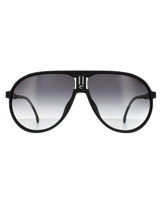 Carrera Black Aviator Matte Gradient
