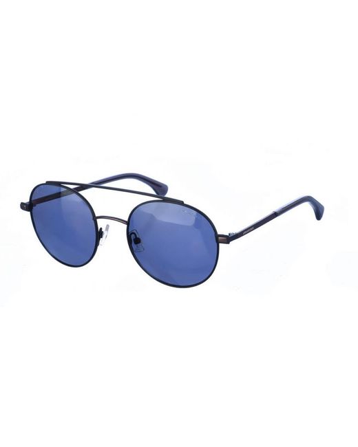 Armand Basi Blue Oval Shape Sunglasses Ab12328