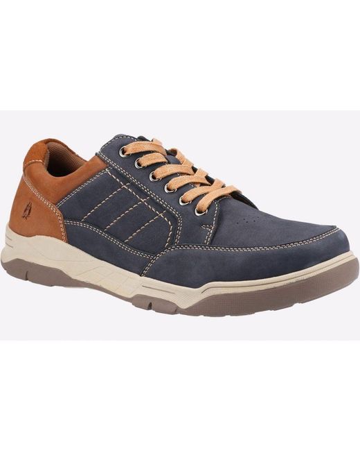 Hush Puppies Blue Finley Memory Foam Shoe for men