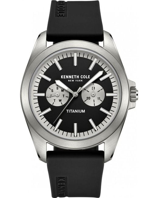 Kenneth Cole Black Kcwgq2238902 Classic Watch for men