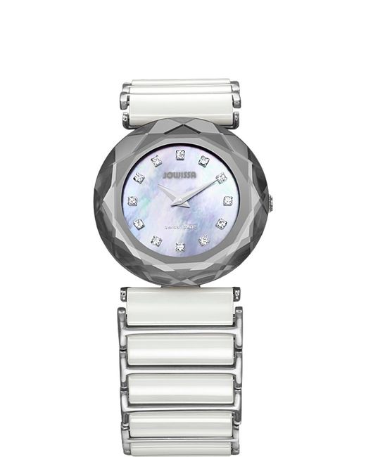 JOWISSA Gray Safira 99 Mother Of Pearl Watch