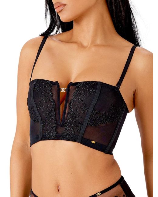Gossard Black Rebel Corset Top