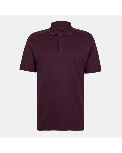 Boss Purple Parlay Collared Neck Short Sleeve Polo Shirt for men