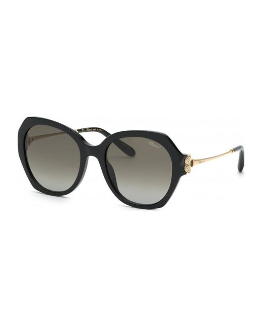 Chopard Black Sch354 S 54 700K Sunglasses