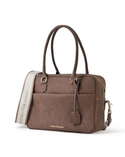 Victoria Hyde London Brown Margaret Business Bag