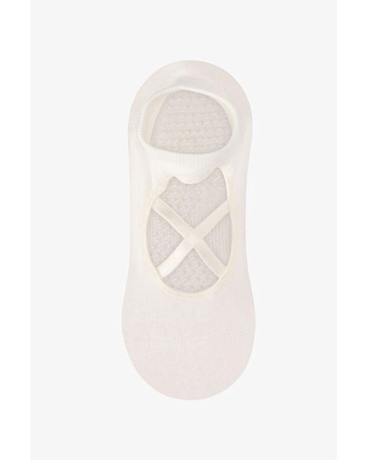 Penti White Standard Crew Socks