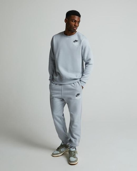 Nike Blue Authorized Personel Sweatshirt for men