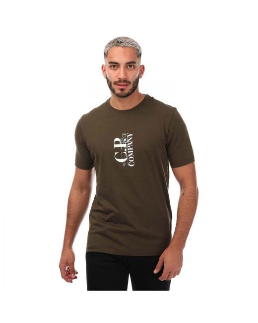 C P Company Brown British Sailor T-Shirt for men