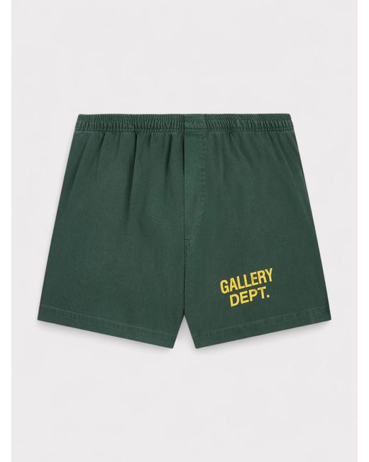GALLERY DEPT. Green Zuma Shorts Hunter for men