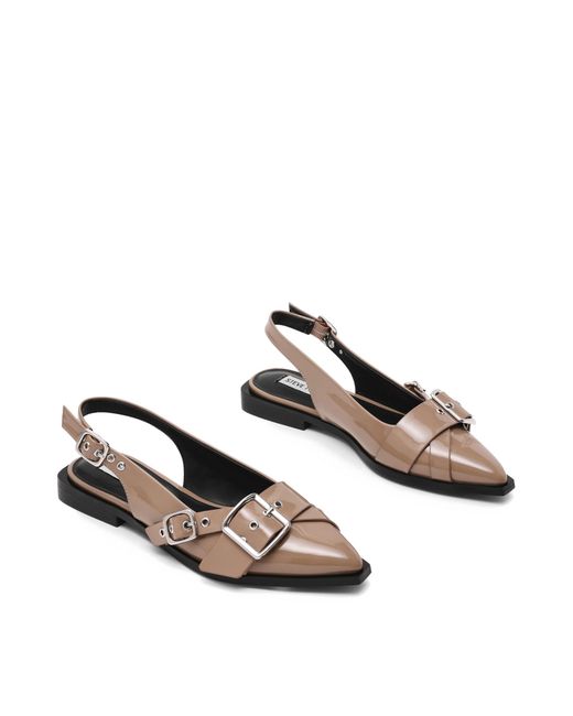 Steve Madden Brown Grezly 478 Ballet Flats