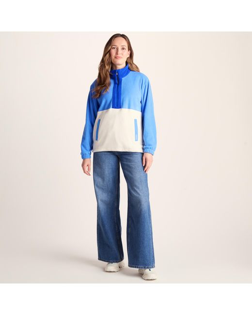 TOG24 Blue Lowca 1/2 Zip Microfleece