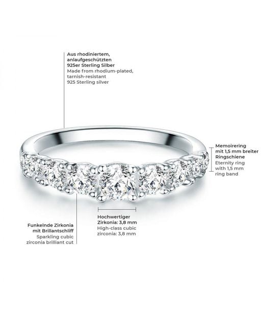 Tresor 1934 Metallic Trilani Sterling Ring