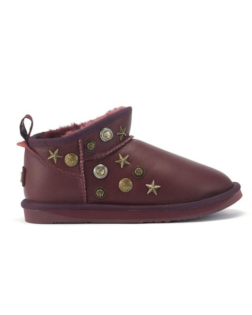 Australia Luxe Brown Angel Ultra Short Windsor Boot