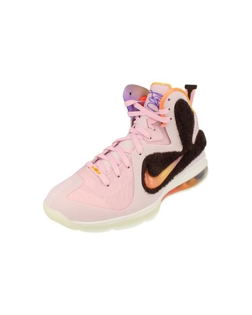Nike Black Lebron Ix S Basketball Trainers Dj3908 Sneakers Shoes for men