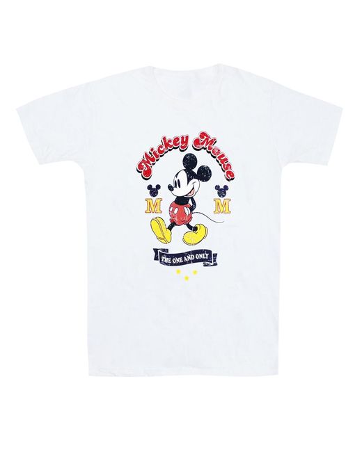 Disney White Adult One & Only Mickey Mouse T-Shirt