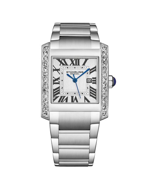 Stuhrling Metallic Élan 4088 Quartz 38Mm
