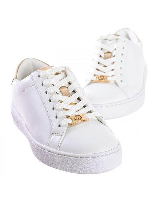 Michael Kors White Classic Irving Sneaker S5Irfs2L Shoe