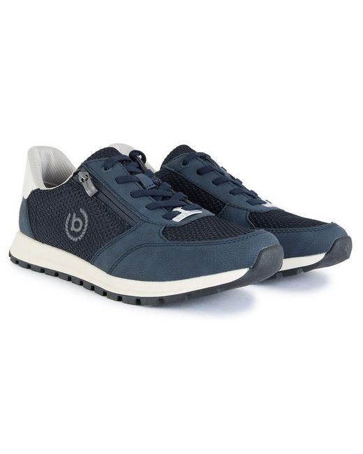 Bugatti Zip Sneaker in Blue für Herren