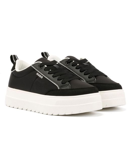 HUGO Black Lyssa Tennis Trainers