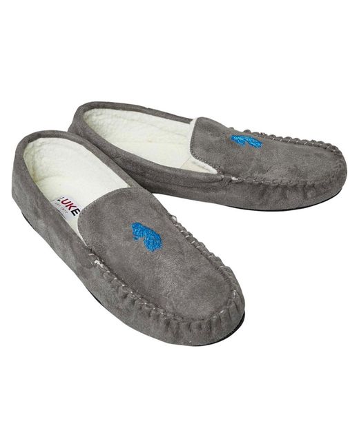 Luke 1977 Gray Canelo Slippers for men