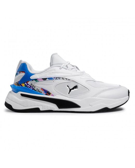 PUMA White Rs-Fast Intl Game Trainers for men