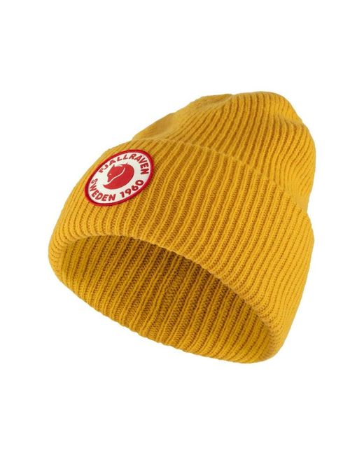 Fjallraven Orange 1960 Logo Hat