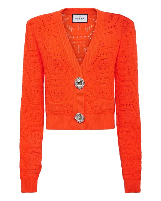 Philipp Plein Vest Monogram in het Red