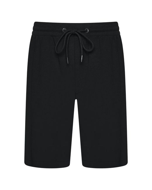 KAM Jeanswear Black Kam Interlock Shorts Zip Pocket Plus Size for men