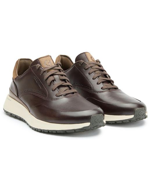 Cole Haan Brown Luxe Mile Trainers for men